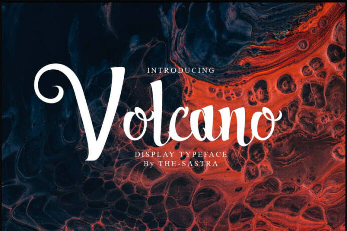 Volcano Font Download - FontsPad.com