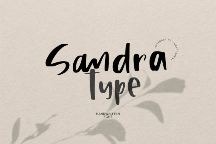 Sandra Type | Handwritten Font Download - FontsPad.com