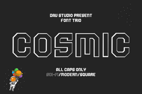 Cosmic Font Download - FontsPad.com