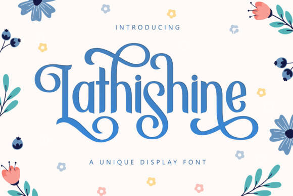 Lathishine Font Download - FontsPad.com