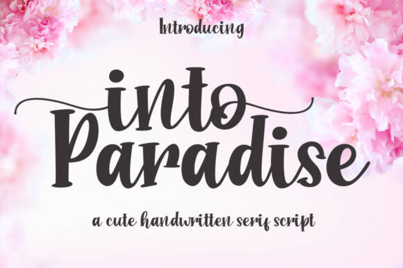 Into Paradise Font Download - FontsPad.com