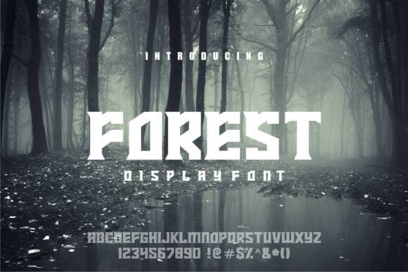 Forest Font Download - FontsPad.com