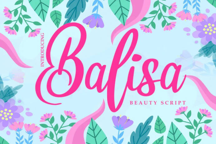 Balisa Font Download - FontsPad.com